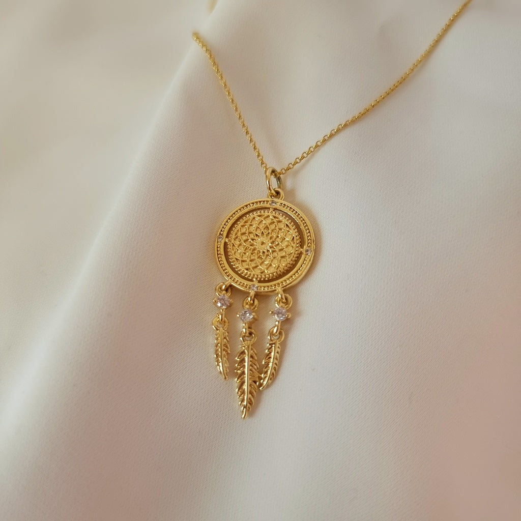 COLLAR ATRAPA SUEÑOS - Magnolia Joyas