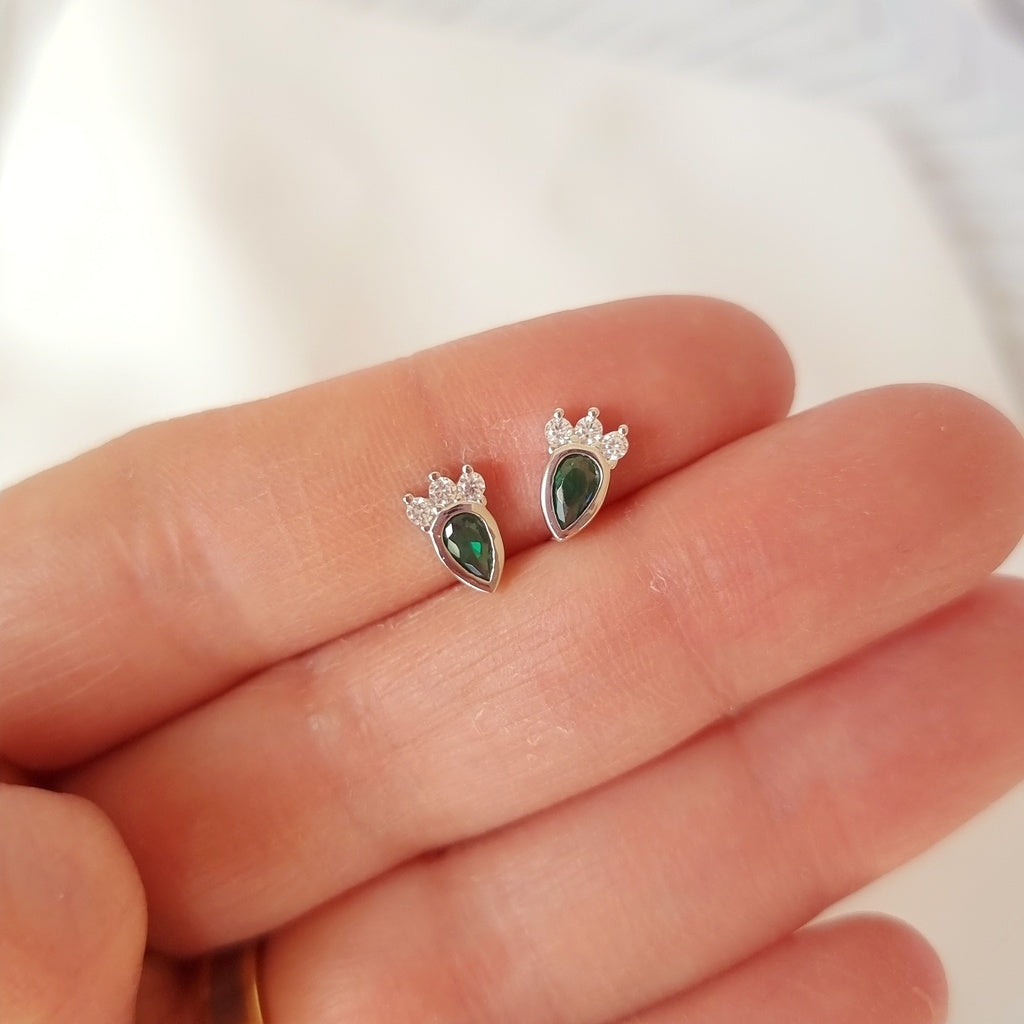 AROS GREEN DROP - Magnolia Joyas