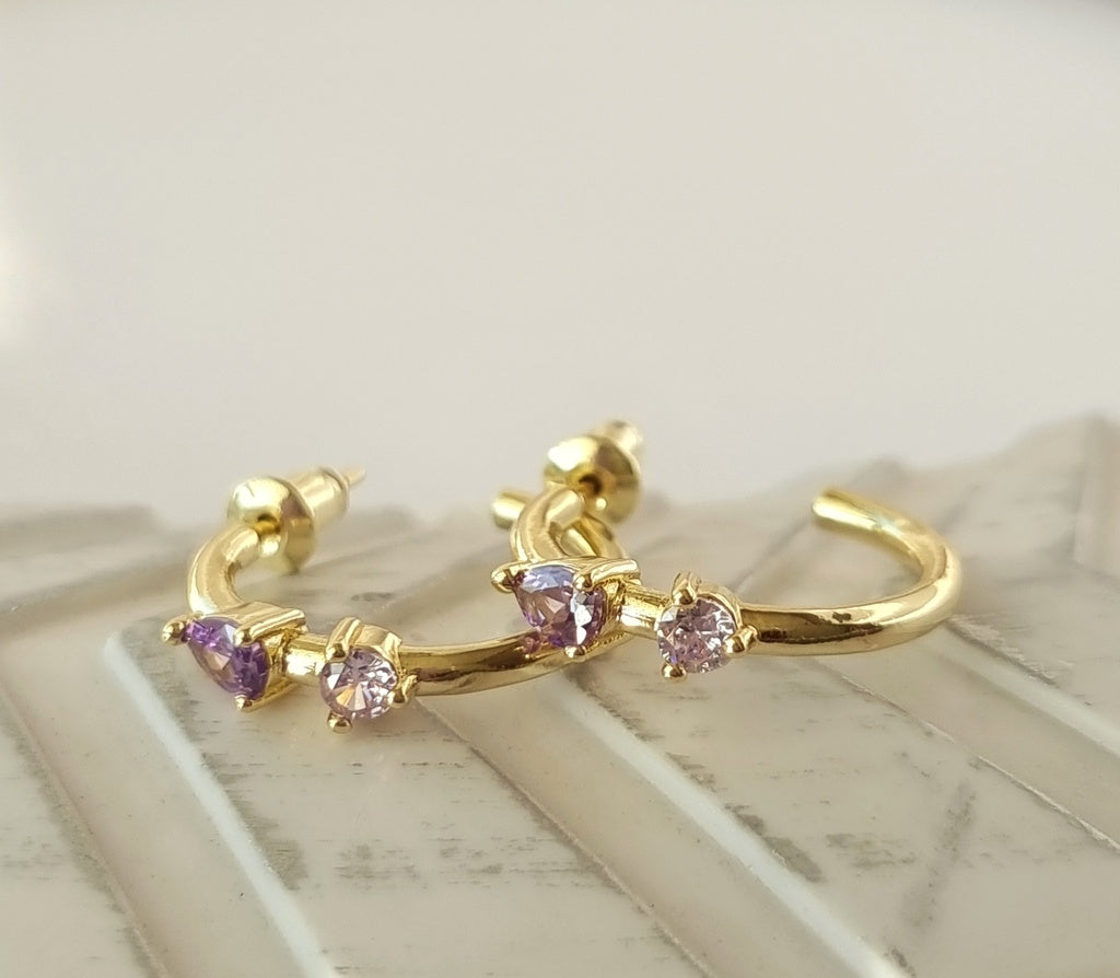 ARGOLLAS LILAS - Magnolia Joyas