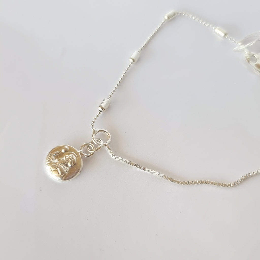 PULSERA PLATA 925 SAN BENITO - Magnolia Joyas