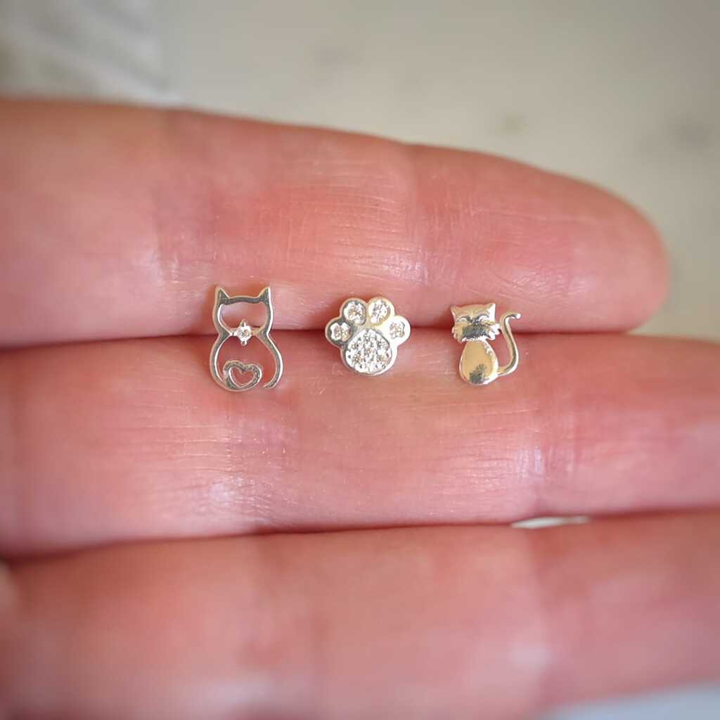 AROS PUPI PLATA 925 - Magnolia Joyas