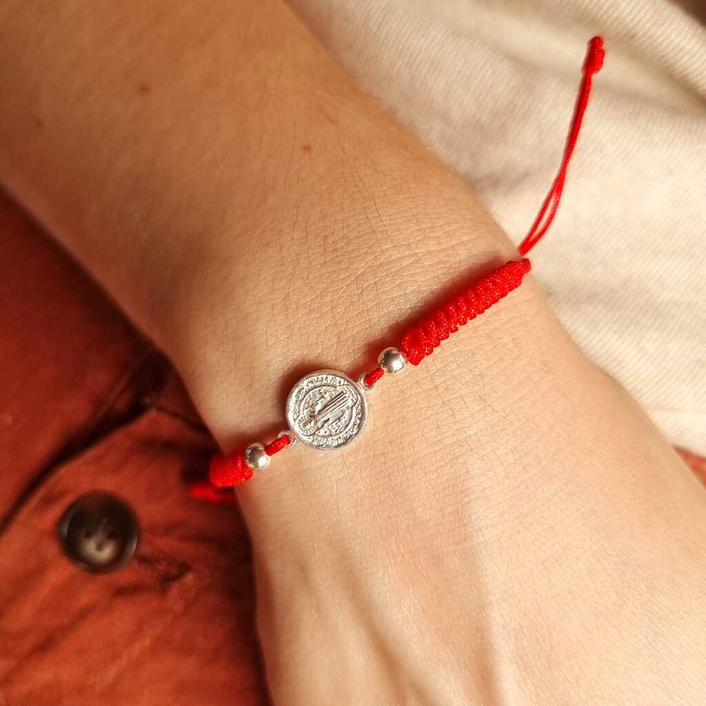 PULSERA DE PROTECCIÓN SAN BENITO - Magnolia Joyas