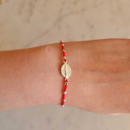PULSERA PROTECCIÓN VIRGEN DE LOS RAYOS B