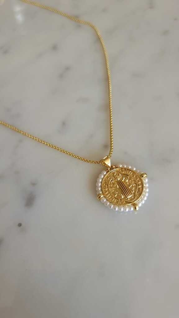 Collar | Gamuza Black + San Benito