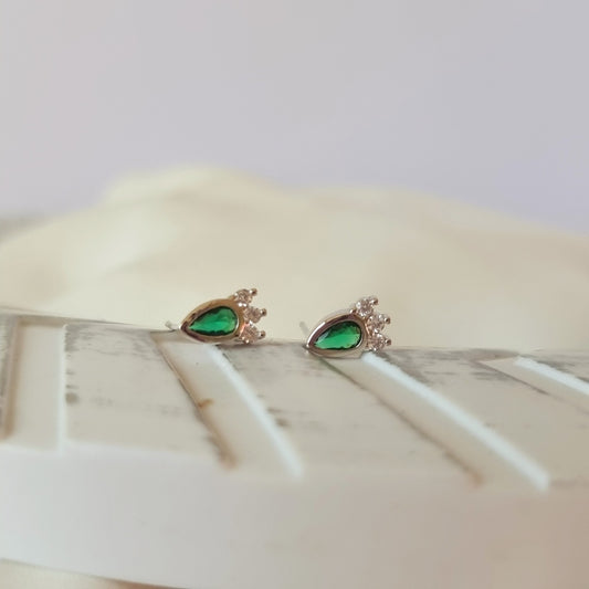 AROS GREEN DROP - Magnolia Joyas