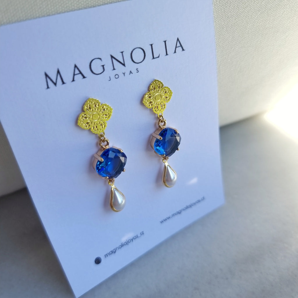 AROS BLUE - Magnolia Joyas