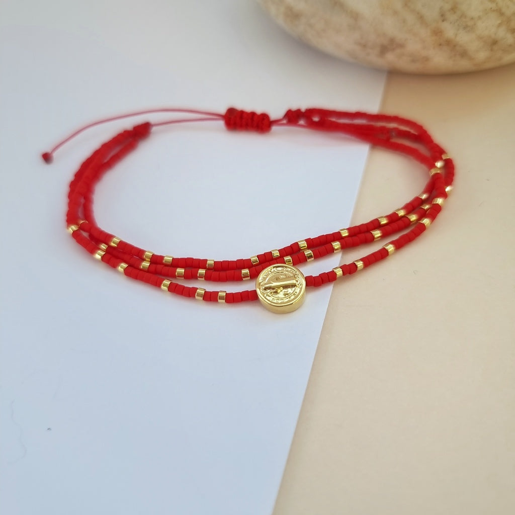 PULSERA TRIPLE SAN BENITO