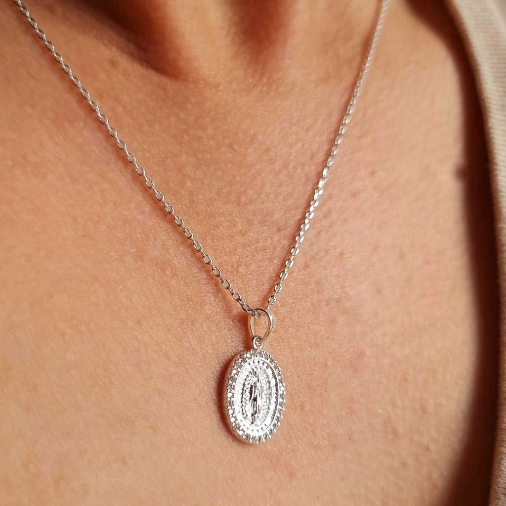 COLLAR VIRGEN DE GUADALUPE - Magnolia Joyas