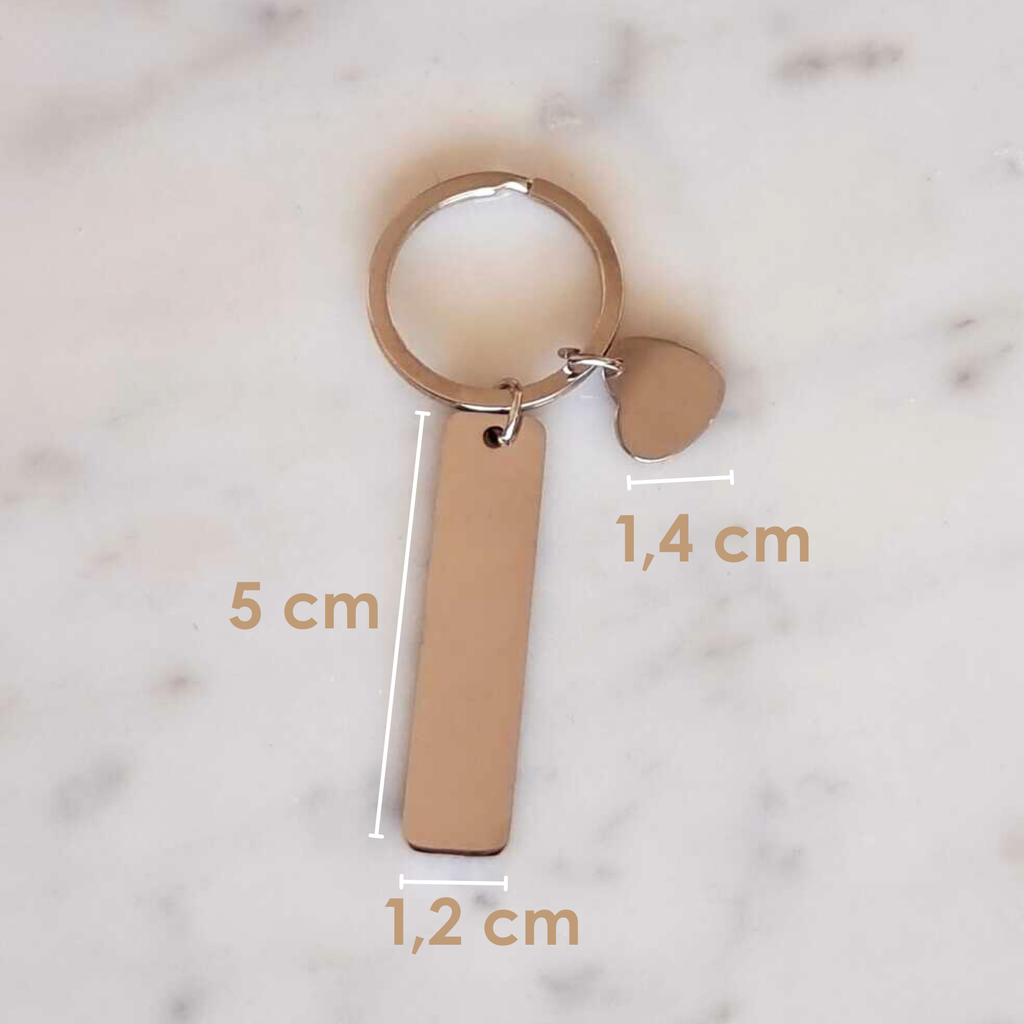 LLLAVERO CORAZÓN - Magnolia Joyas