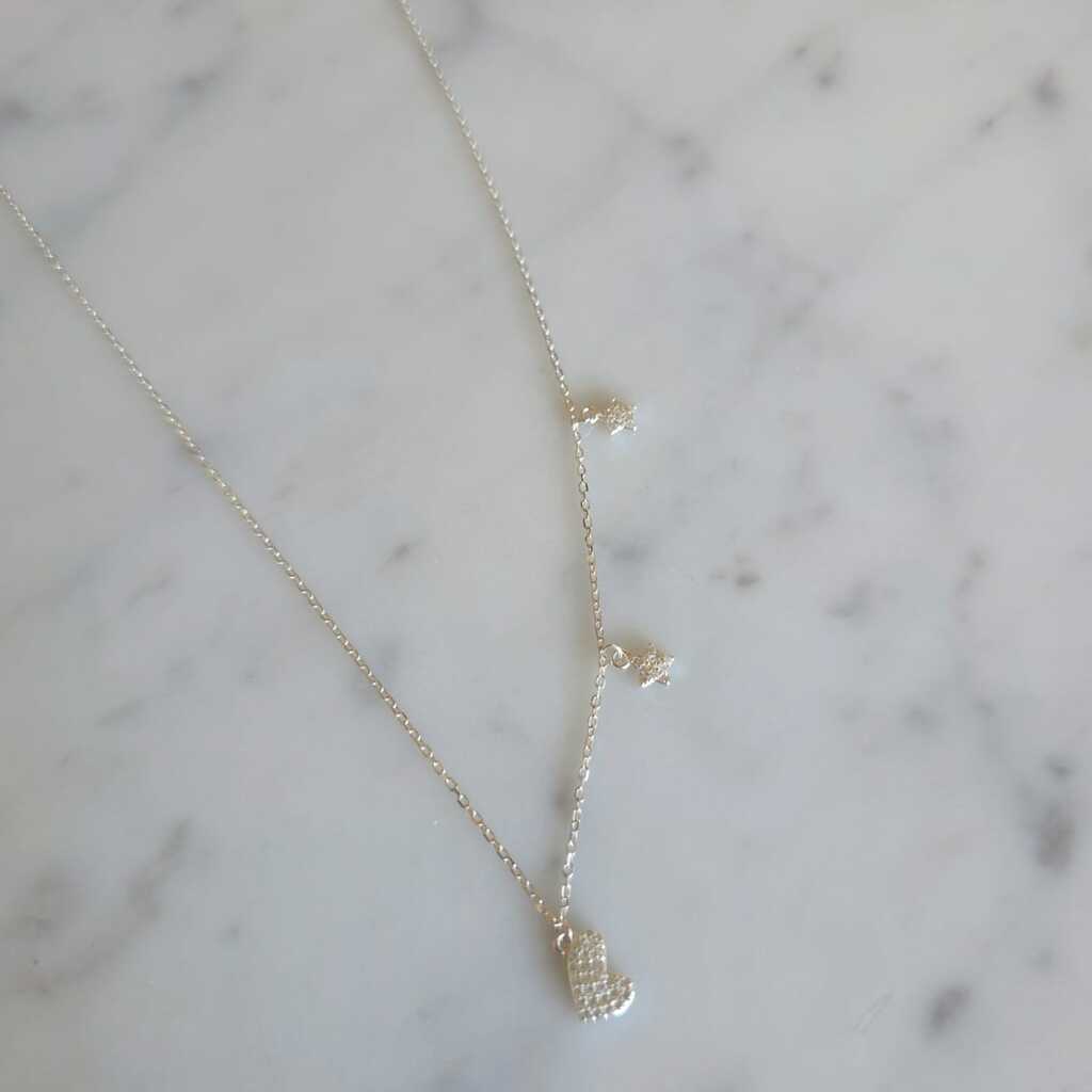 COLLAR MI AMOR PLATA 925 - Magnolia Joyas