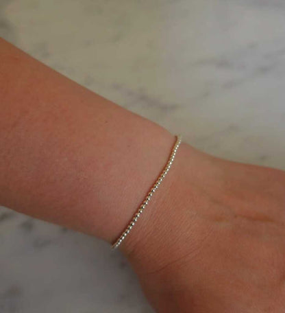 PULSERA BALLS PLATA 925 - Magnolia Joyas