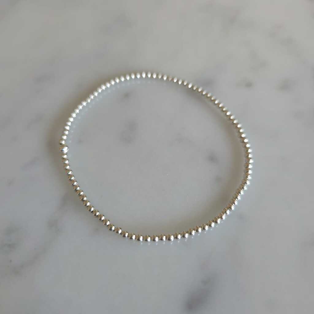 PULSERA BALLS PLATA 925 - Magnolia Joyas