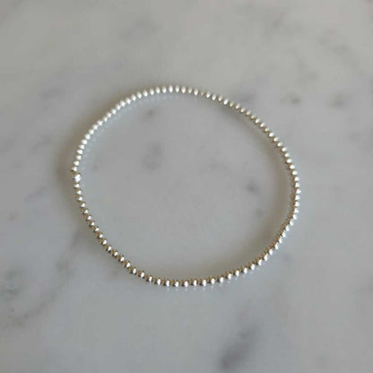 PULSERA BALLS PLATA 925 - Magnolia Joyas