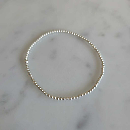 PULSERA BALLS PLATA 925 - Magnolia Joyas