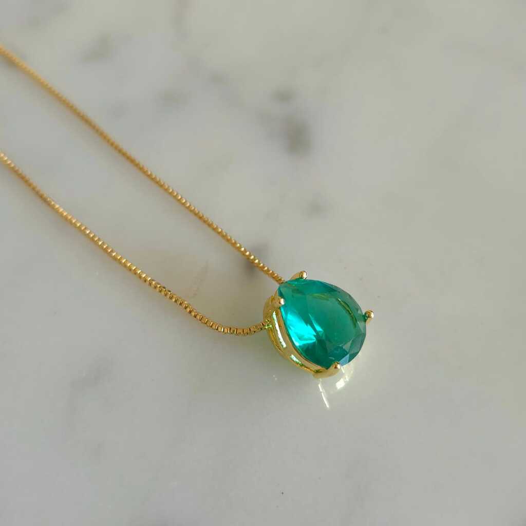 COLLAR GOTA COLORES - Magnolia Joyas
