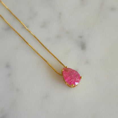 COLLAR GOTA COLORES - Magnolia Joyas