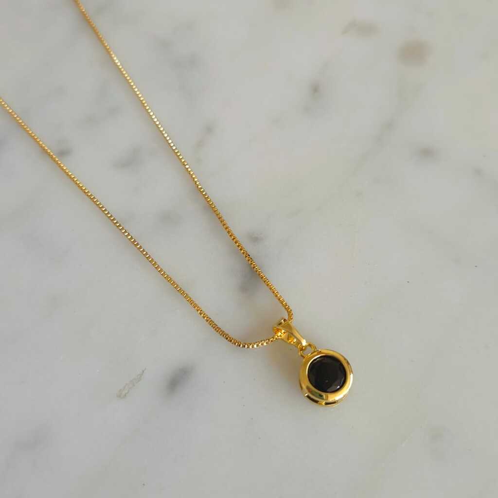 COLLAR PUNTO LUZ COLORES - Magnolia Joyas