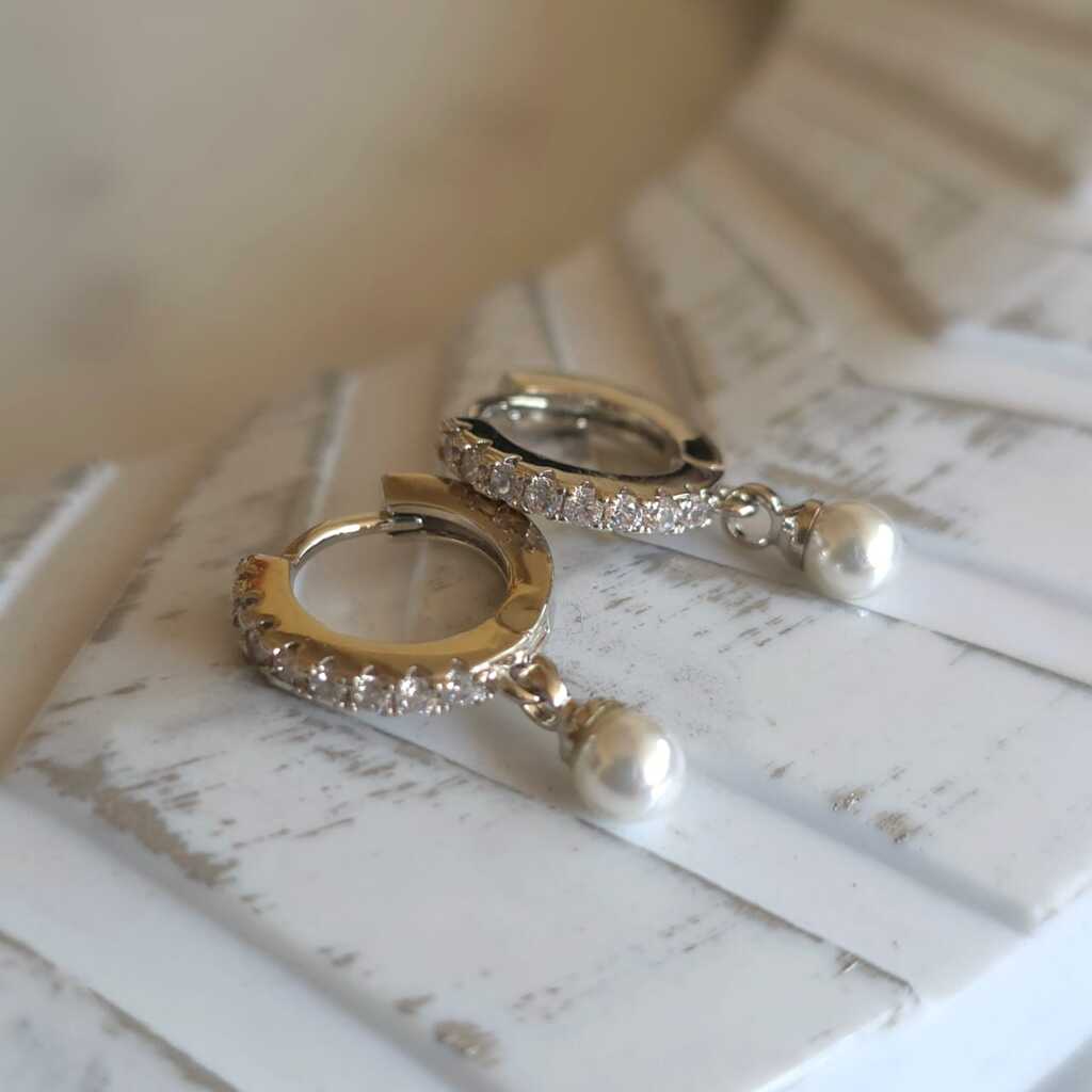 ARGOLLAS PERLAS - Magnolia Joyas