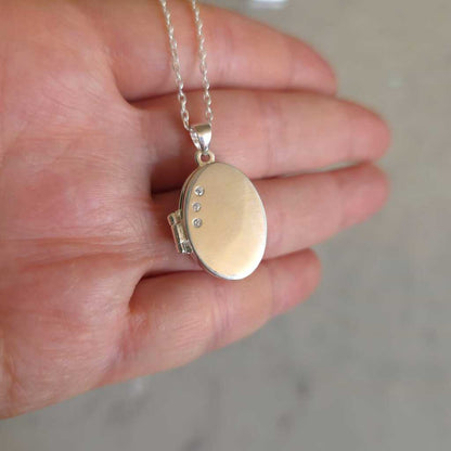 RELICARIO PLATA 925 - Magnolia Joyas