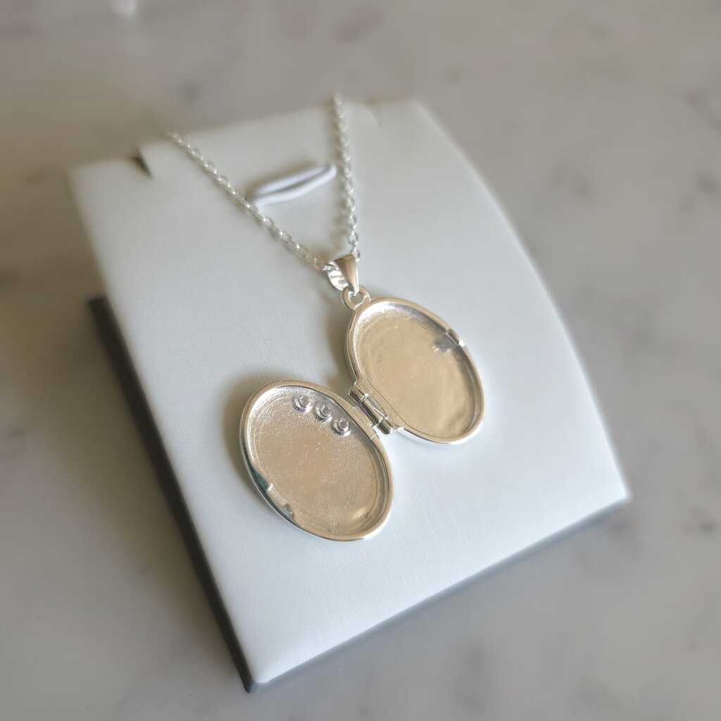 RELICARIO PLATA 925 - Magnolia Joyas