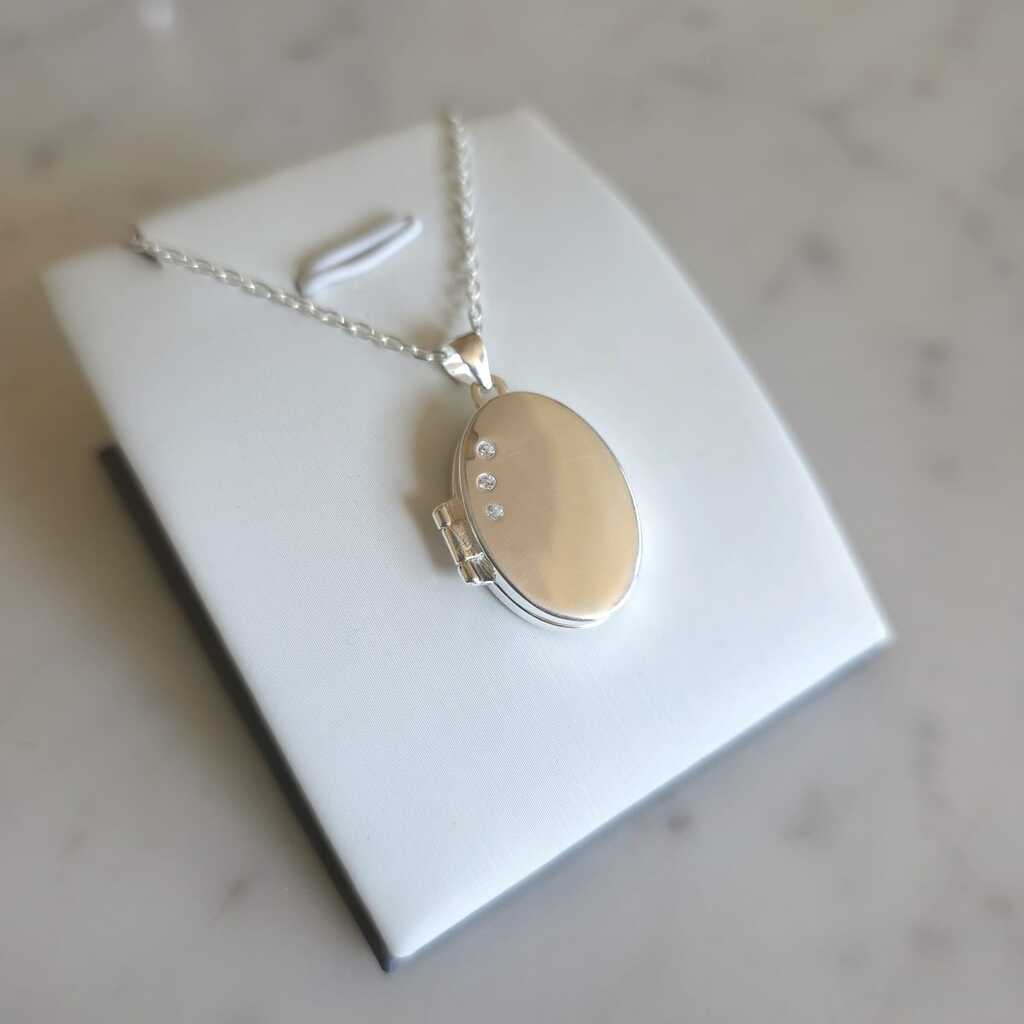 RELICARIO PLATA 925 - Magnolia Joyas