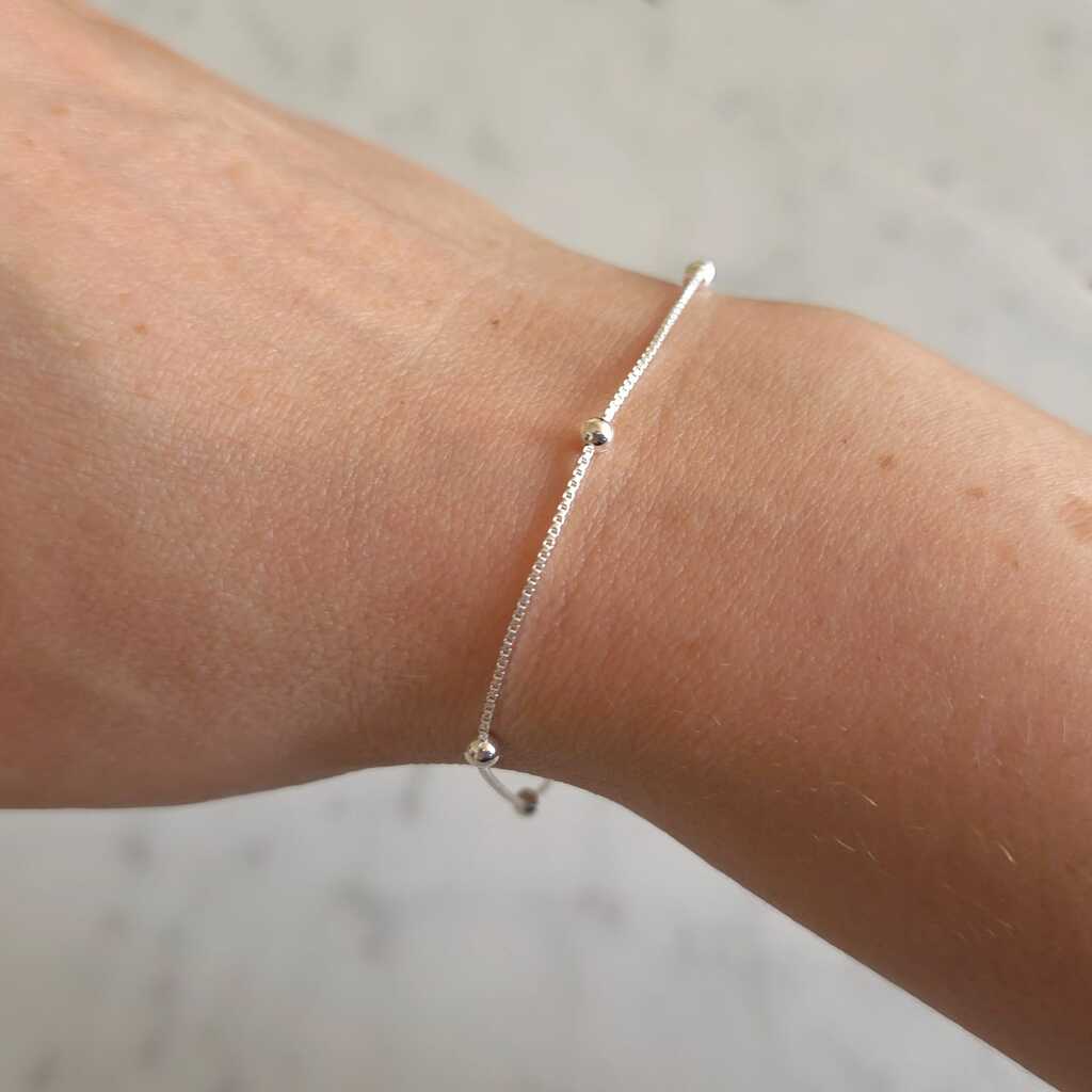 PULSERA PLATA 925 - Magnolia Joyas