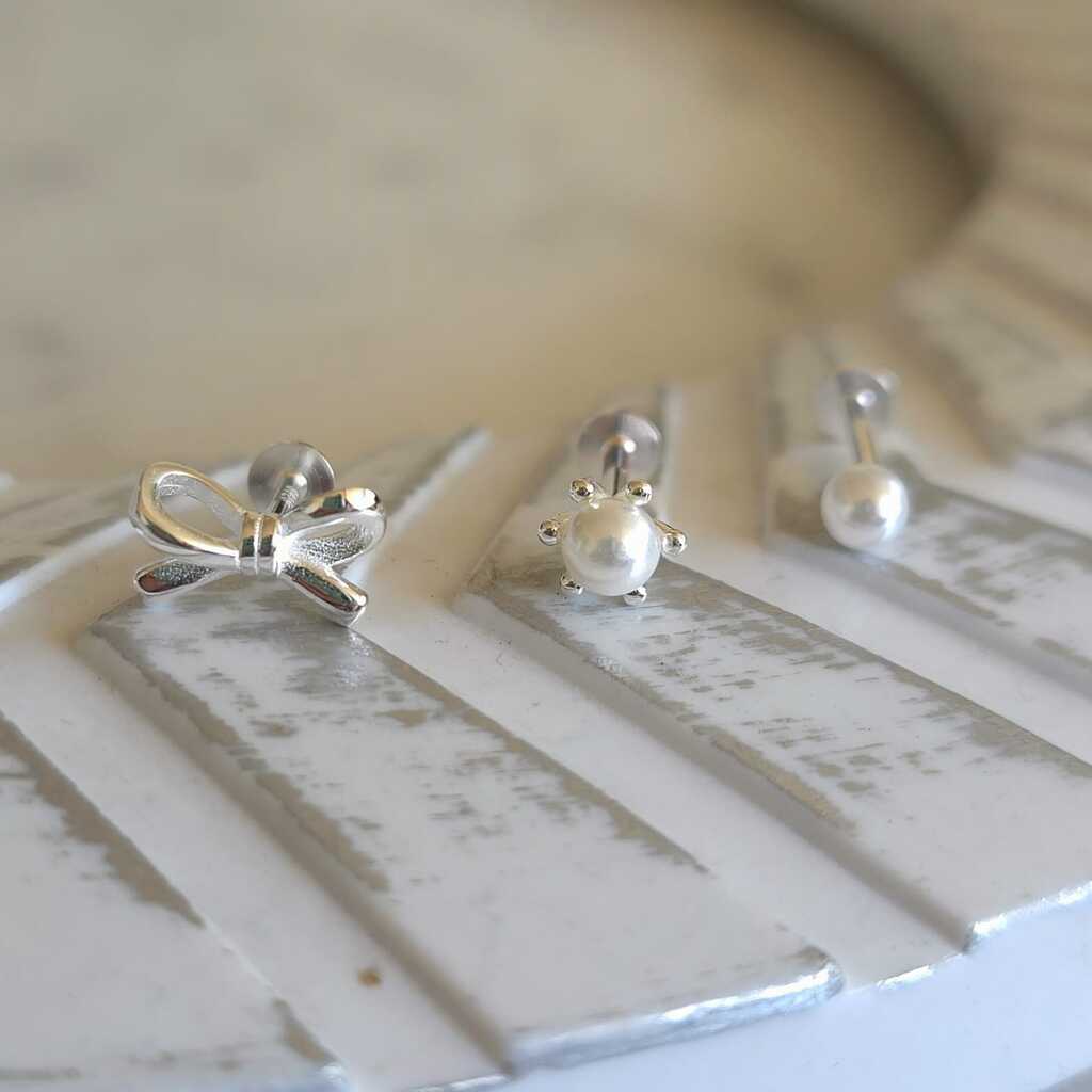 AROS TERE PLATA 925 - Magnolia Joyas