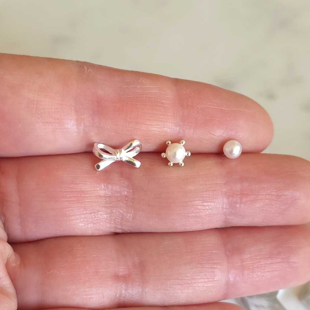 AROS TERE PLATA 925 - Magnolia Joyas