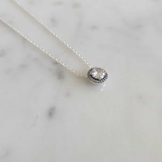 COLLAR DESTELLO PLATA 925 - Magnolia Joyas