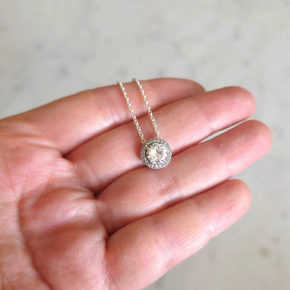 COLLAR DESTELLO PLATA 925 - Magnolia Joyas