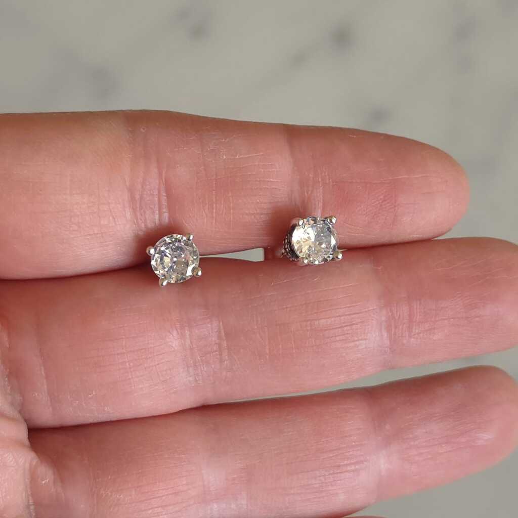 AROS RENA PLATA 925 - Magnolia Joyas