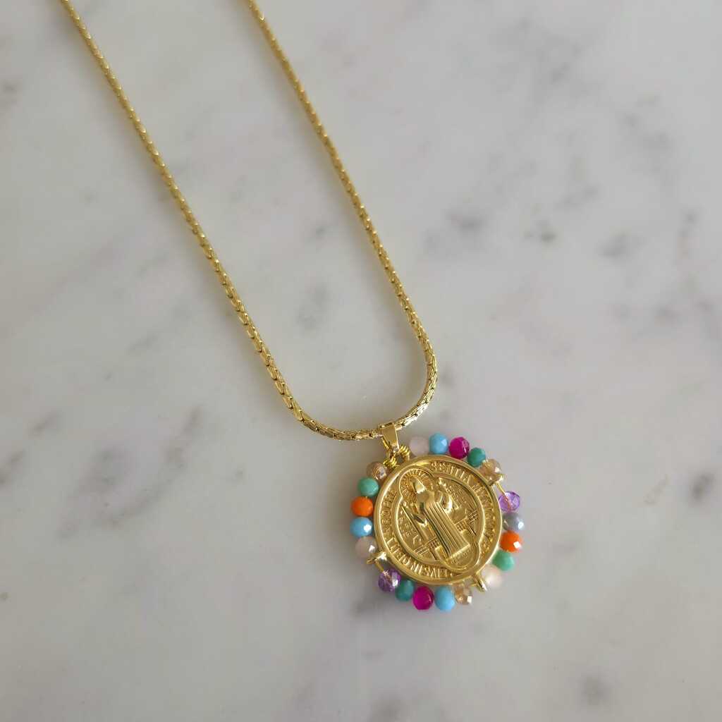 COLLAR SAN BENITO MULTICOLOR - Magnolia Joyas