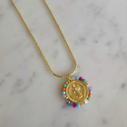 COLLAR SAN BENITO MULTICOLOR - Magnolia Joyas