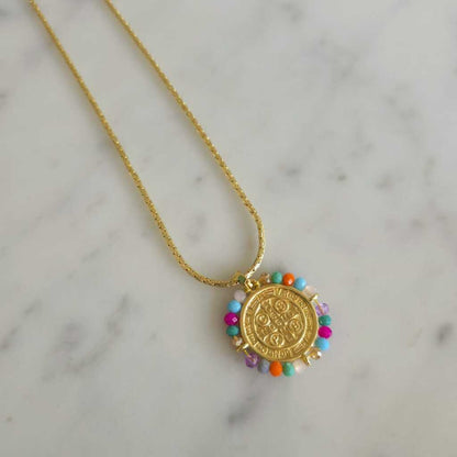 COLLAR SAN BENITO MULTICOLOR - Magnolia Joyas