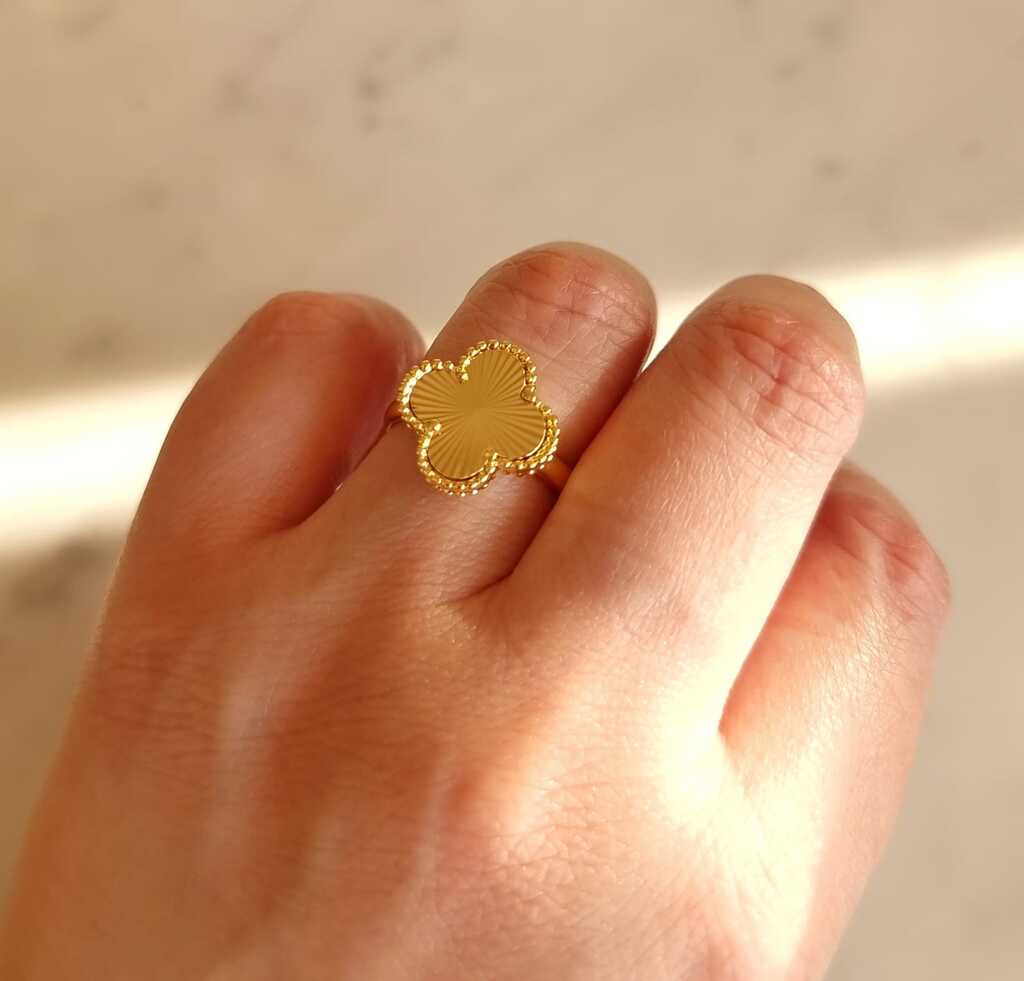 ANILLO TRÉBOL - Magnolia Joyas