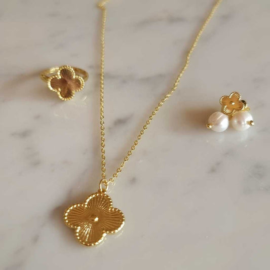 COLLAR TRÉBOL - Magnolia Joyas