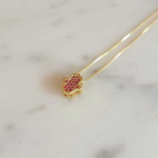 COLLAR MANO DE FÁTIMA - Magnolia Joyas