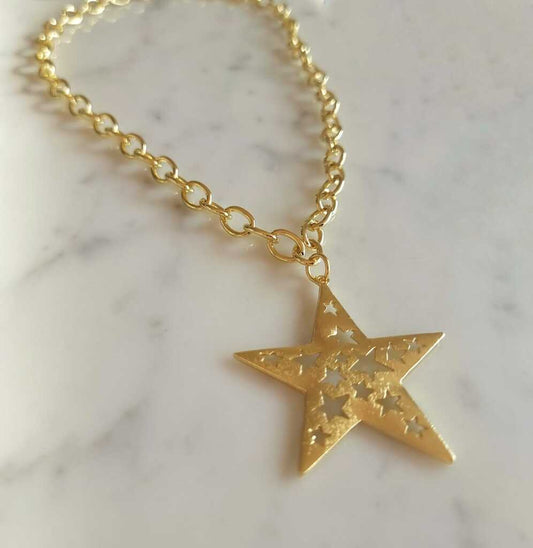 COLLAR ESTRELLAS - Magnolia Joyas