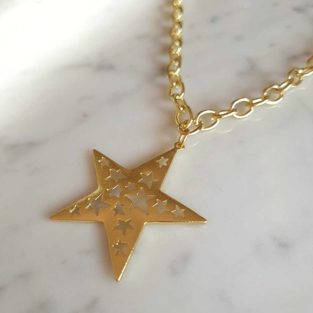 COLLAR ESTRELLAS - Magnolia Joyas