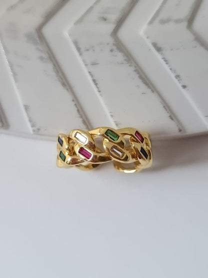 ANILLO RAINBOW - Magnolia Joyas