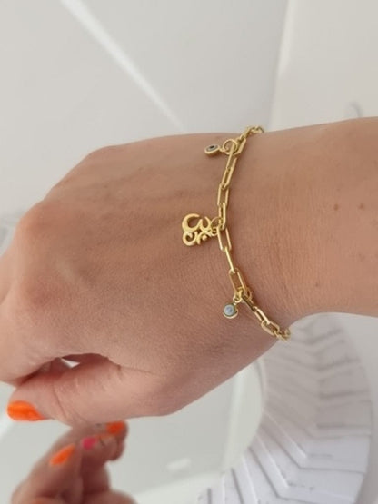 PULSERA OM - Magnolia Joyas