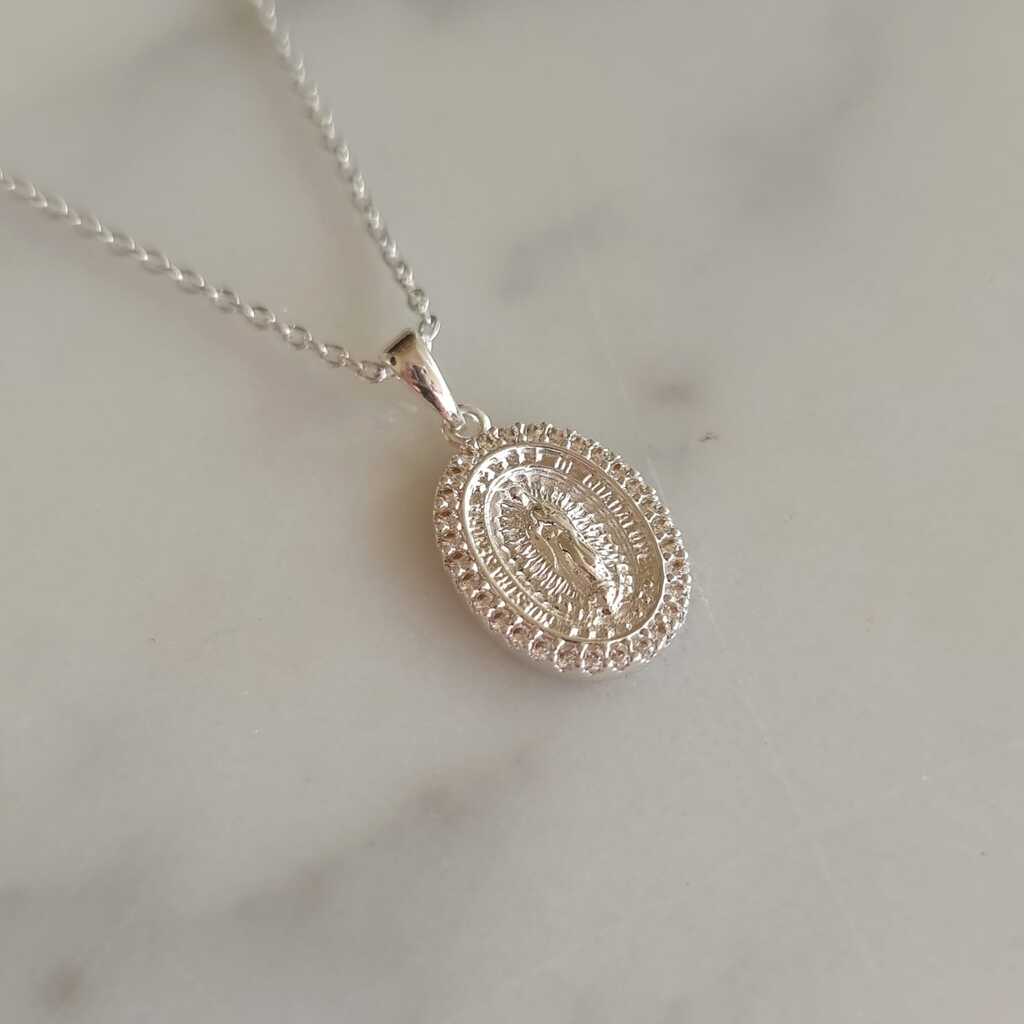 COLLAR VIRGEN DE GUADALUPE - Magnolia Joyas