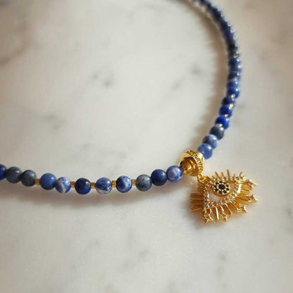 COLLAR SODALITA - Magnolia Joyas