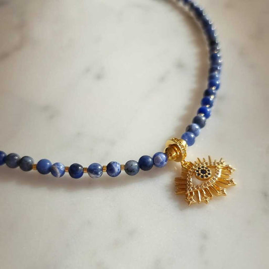 COLLAR SODALITA - Magnolia Joyas