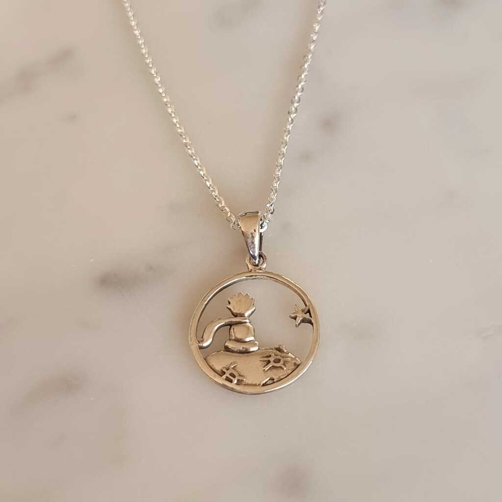 COLLAR PRINCIPITO PLATA 925 - Magnolia Joyas