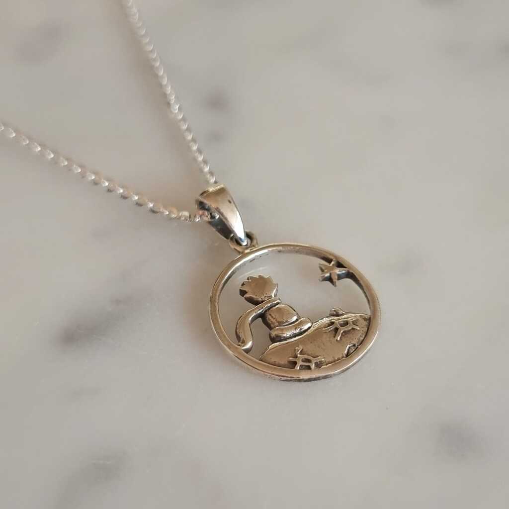 COLLAR PRINCIPITO PLATA 925 - Magnolia Joyas