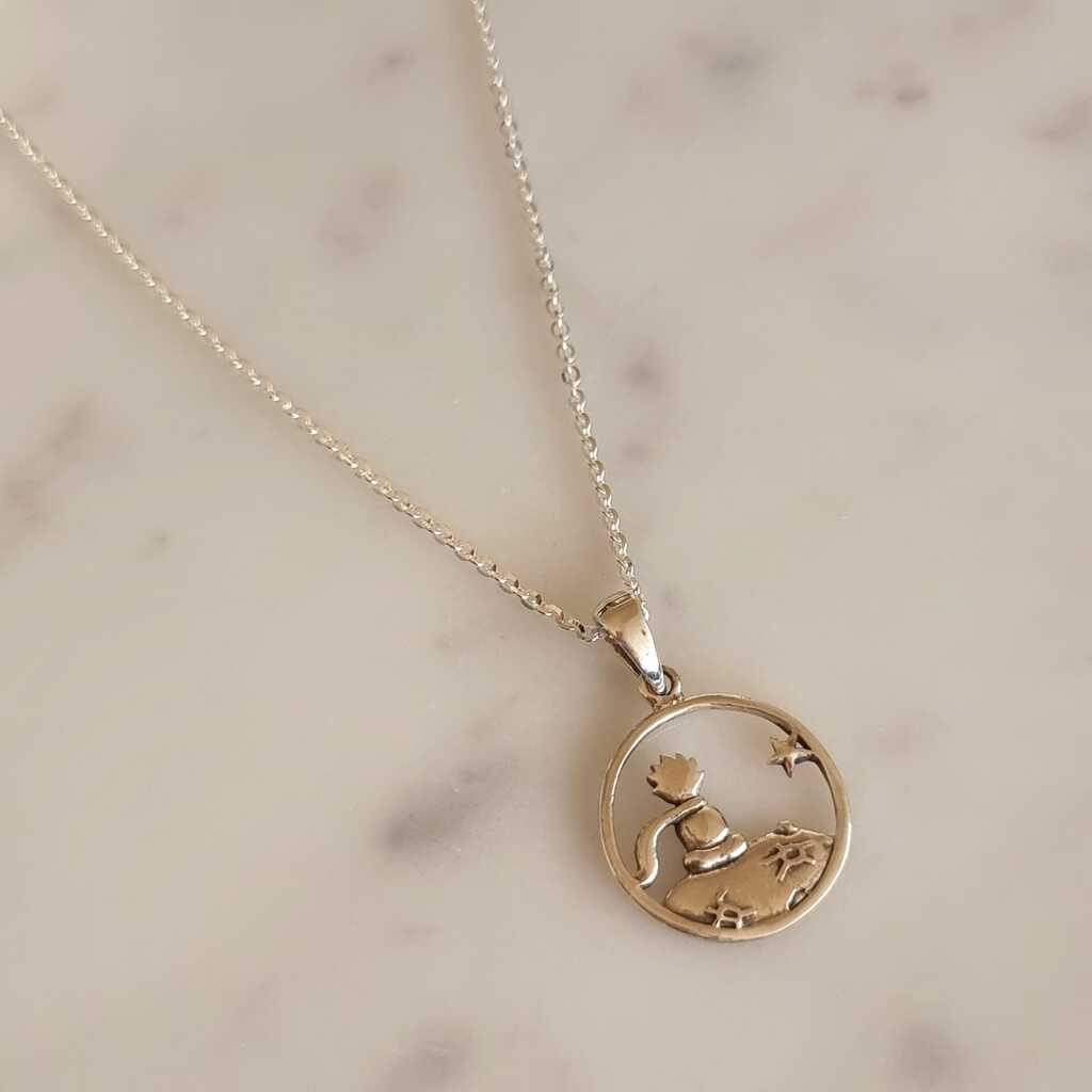 COLLAR PRINCIPITO PLATA 925 - Magnolia Joyas