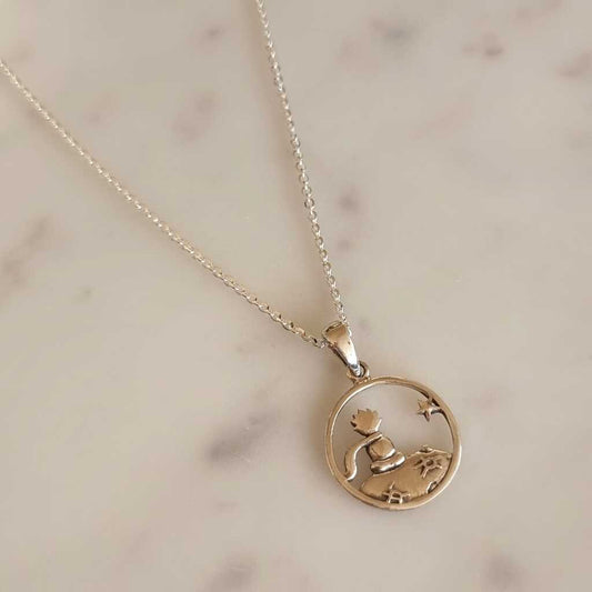 COLLAR PRINCIPITO PLATA 925 - Magnolia Joyas