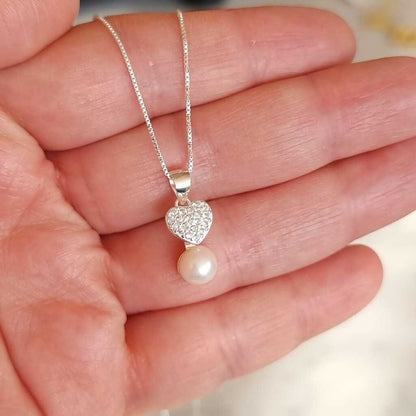 COLLAR LOVE PLATA 925 - Magnolia Joyas