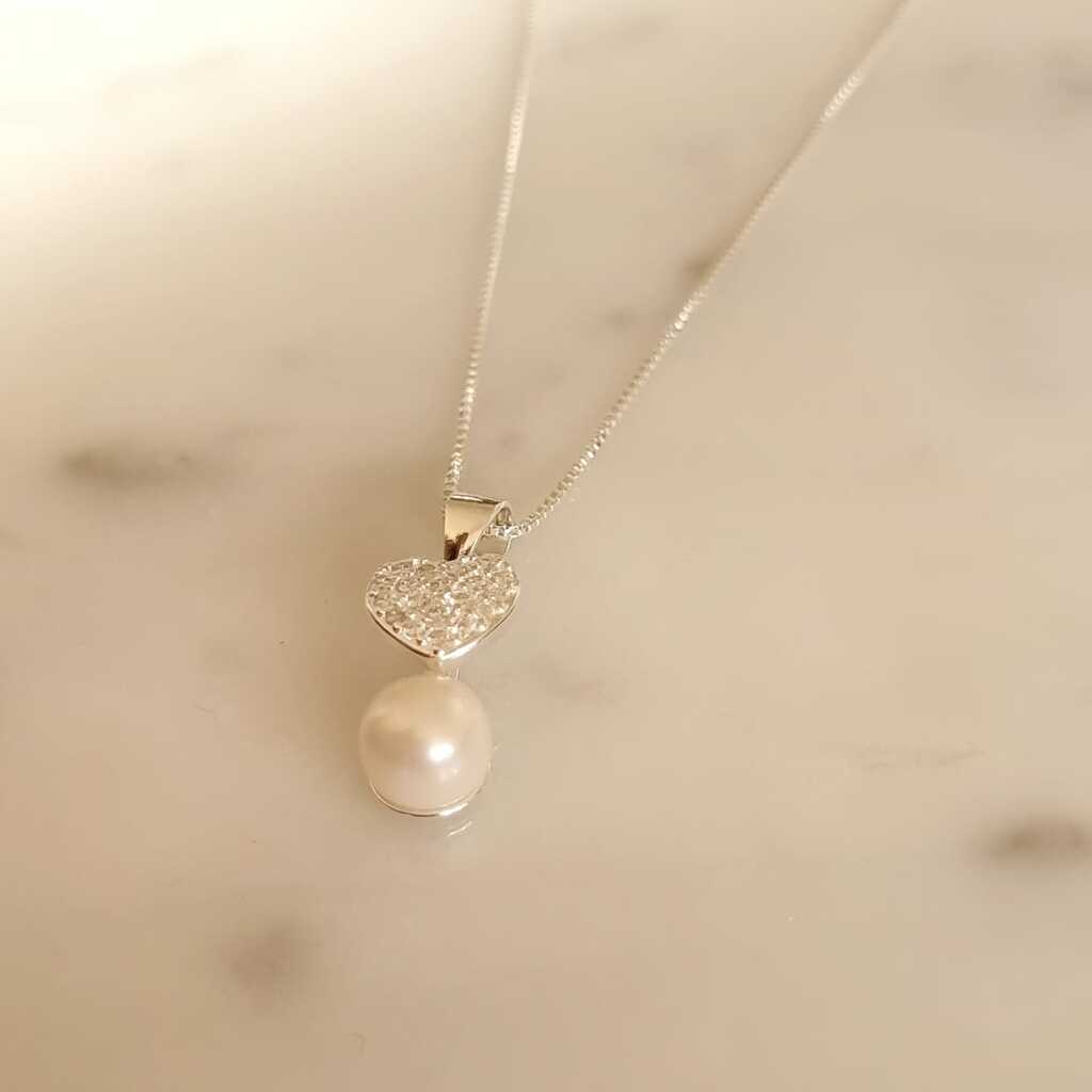 COLLAR LOVE PLATA 925 - Magnolia Joyas